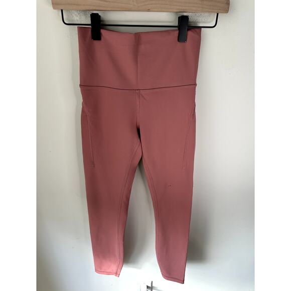 Lululemon Wunder Train HiRise Tight with Pockets 25" Sz 4 - Picture 4 of 7